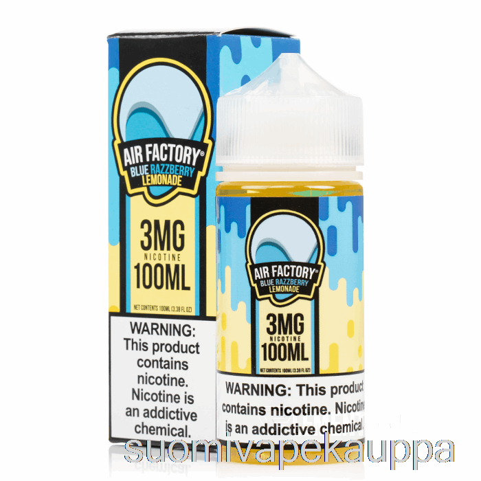 Vape Nesteet Blue Razzberry Limonadi - Ilmatehdas - 100ml 6mg